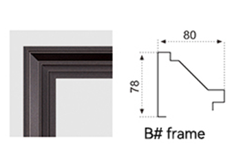 Cast Aluminum Door frame style B