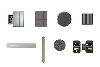 Aluminum gate hardware Customized style