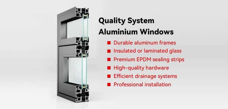 Quality System Aluminium Windows