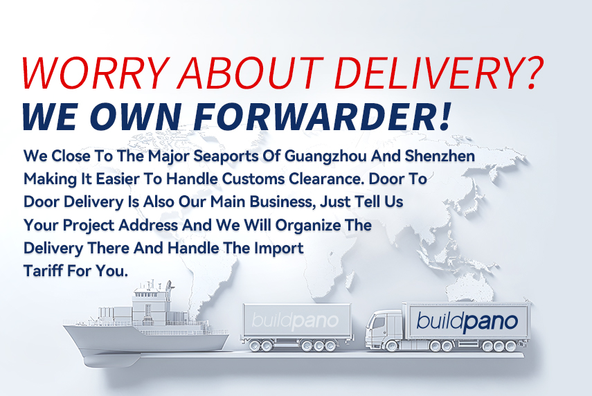 Buildpano Door-to-Door Service