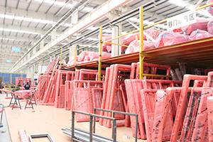 Aluminum frame packaging