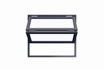 Fold-up window