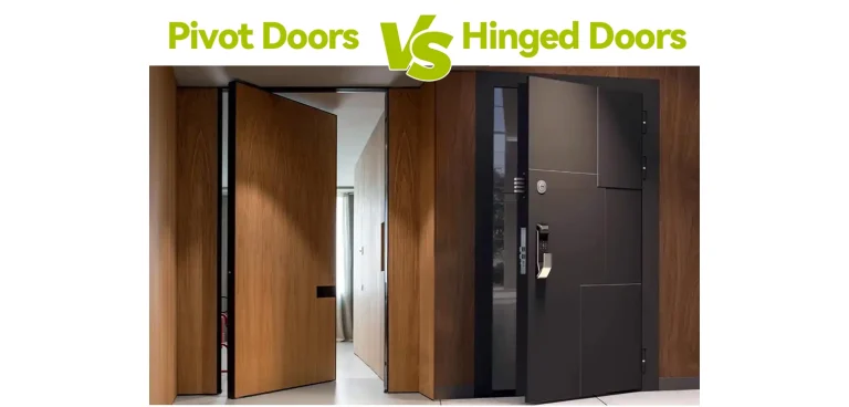 Pivot Doors VS Hinged Doors