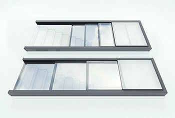 Sliding Telescopic Skylight