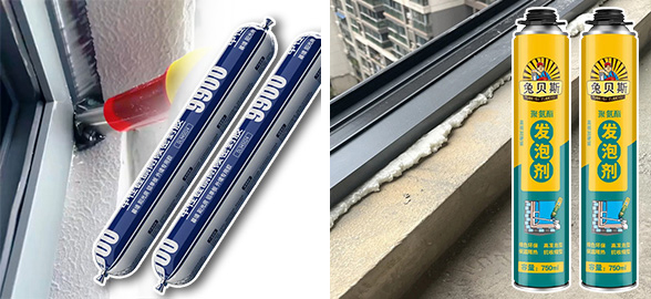 Foam agent and structural adhesive