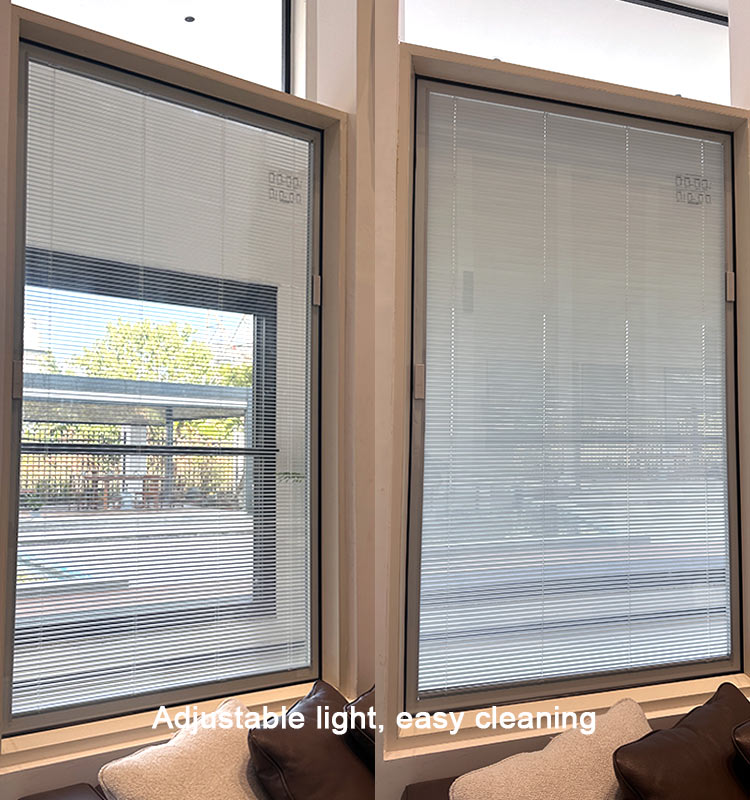 Built-in Blinds Insulated Glass Window
