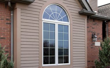 Arched window
