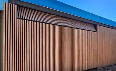 Grille garage door