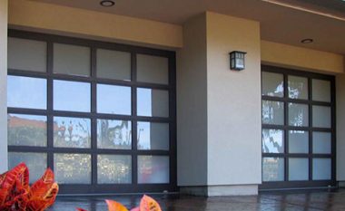 Glass Panel Garage Door​