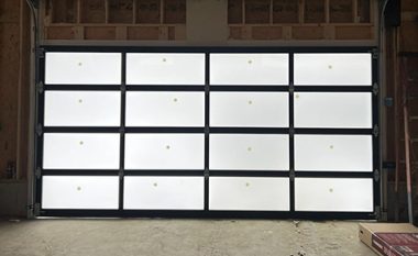 Glass Panel Garage Door​