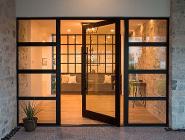 Glass Pivot Door